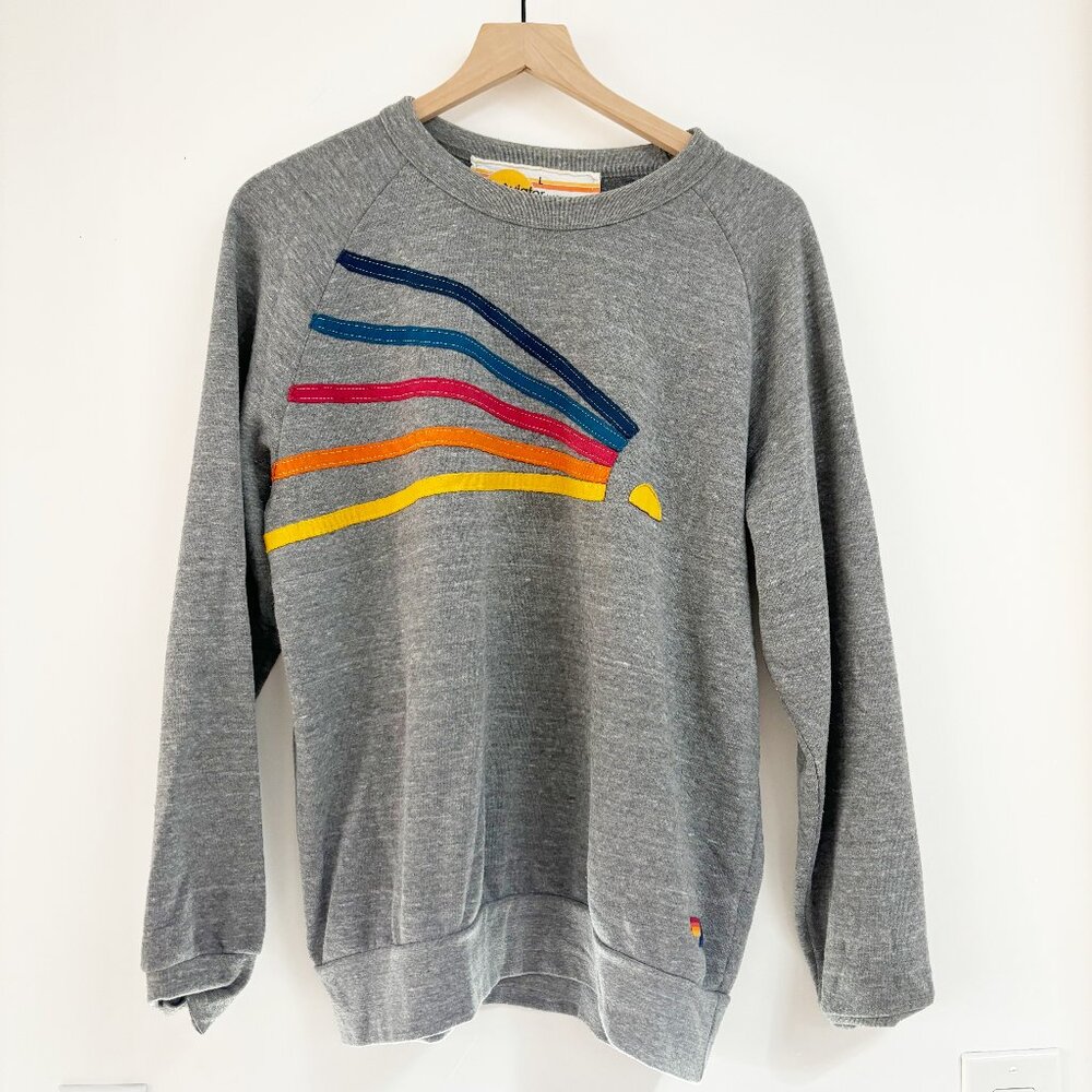 Aviator Nation Sweatshirt, Sz L